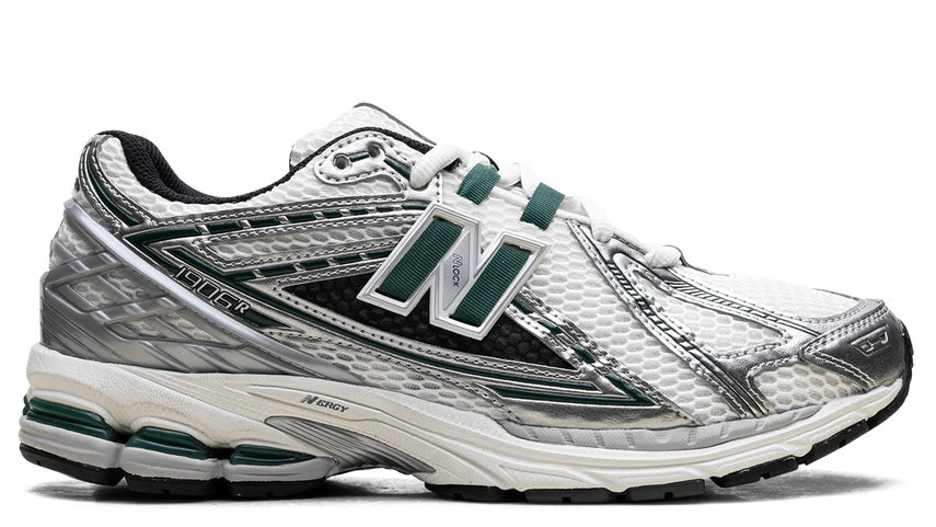 New Balance 1906R Silver Metallic Nightwatch Green