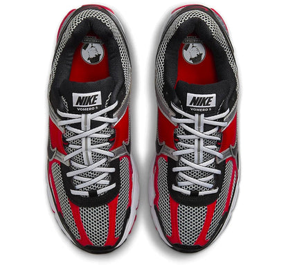 Nike Zoom Vomero 5 Metallic Silver University Red