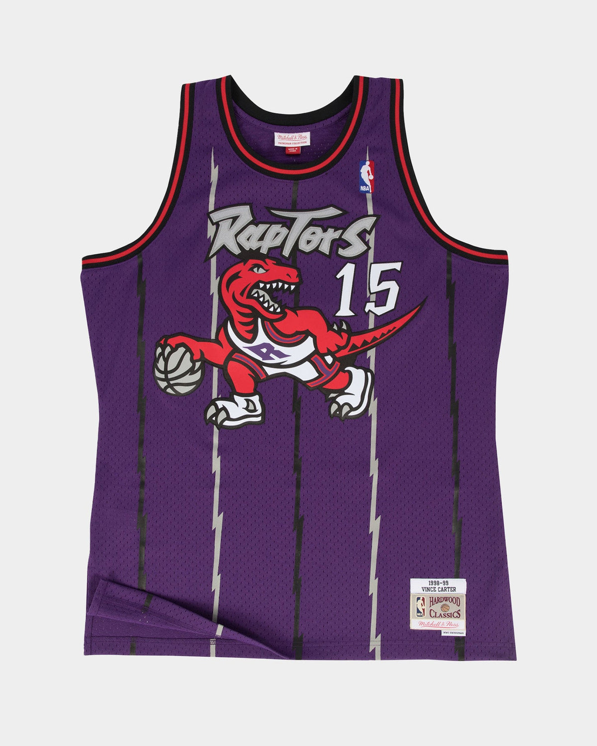 Mitchell & Ness Toronto Raptors Vince Carter '98-'99 #15 Swingman Jersey Purple