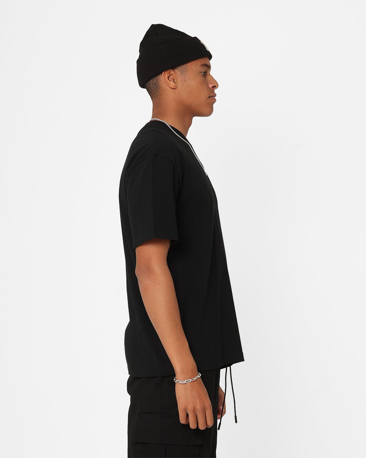 Champion Heritage New Script T-Shirt Black