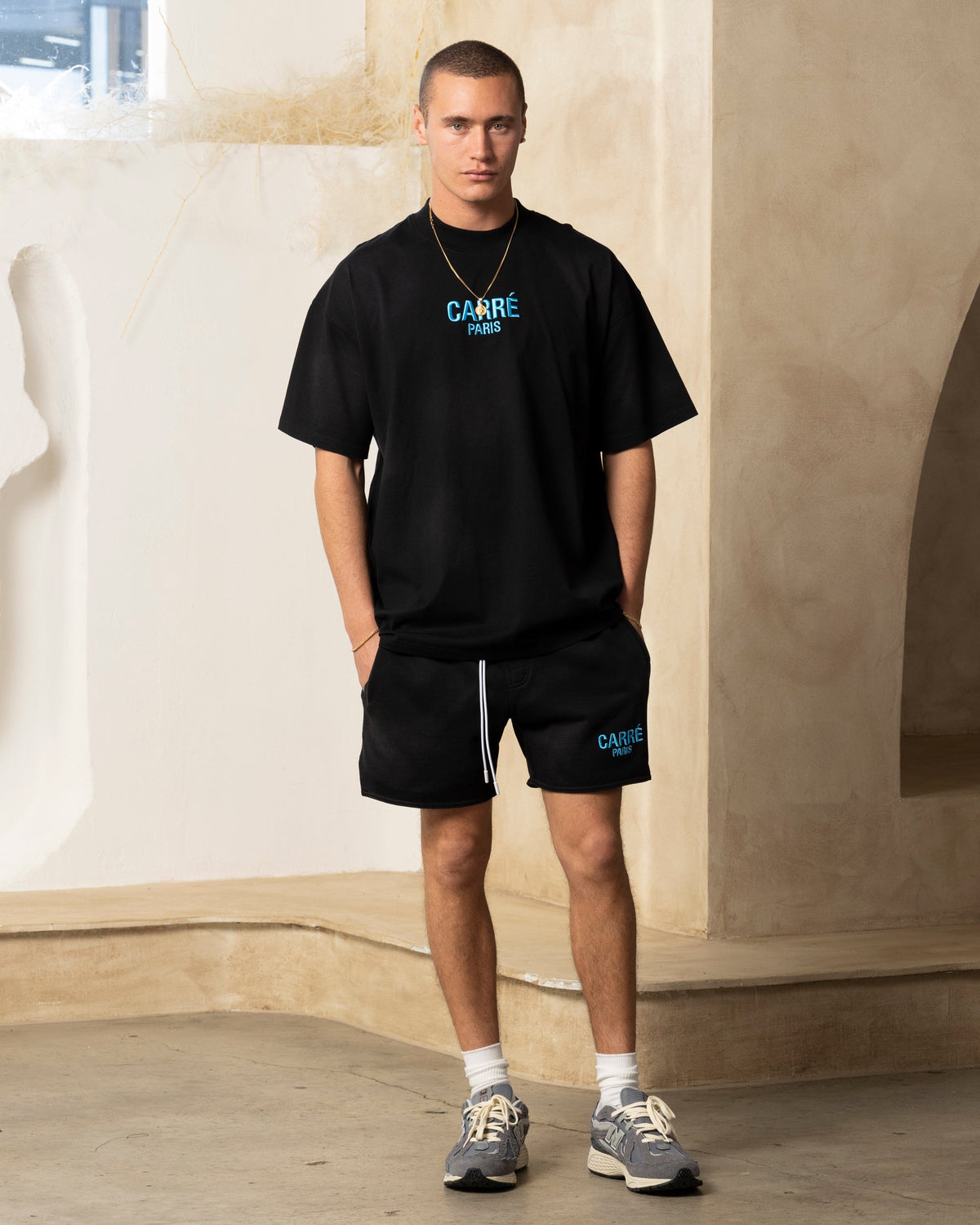 Carre Vapor Oversized T-Shirt Washed Black