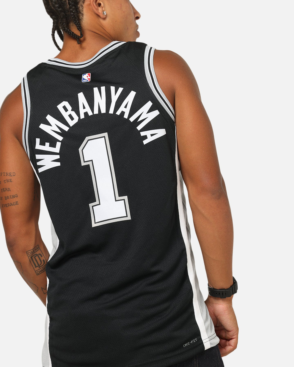 Nike Victor Wembanyama San Antonio Spurs #1 Icon Edition 2022/23 Nike Dri-Fit NBA Swingman Jersey Black