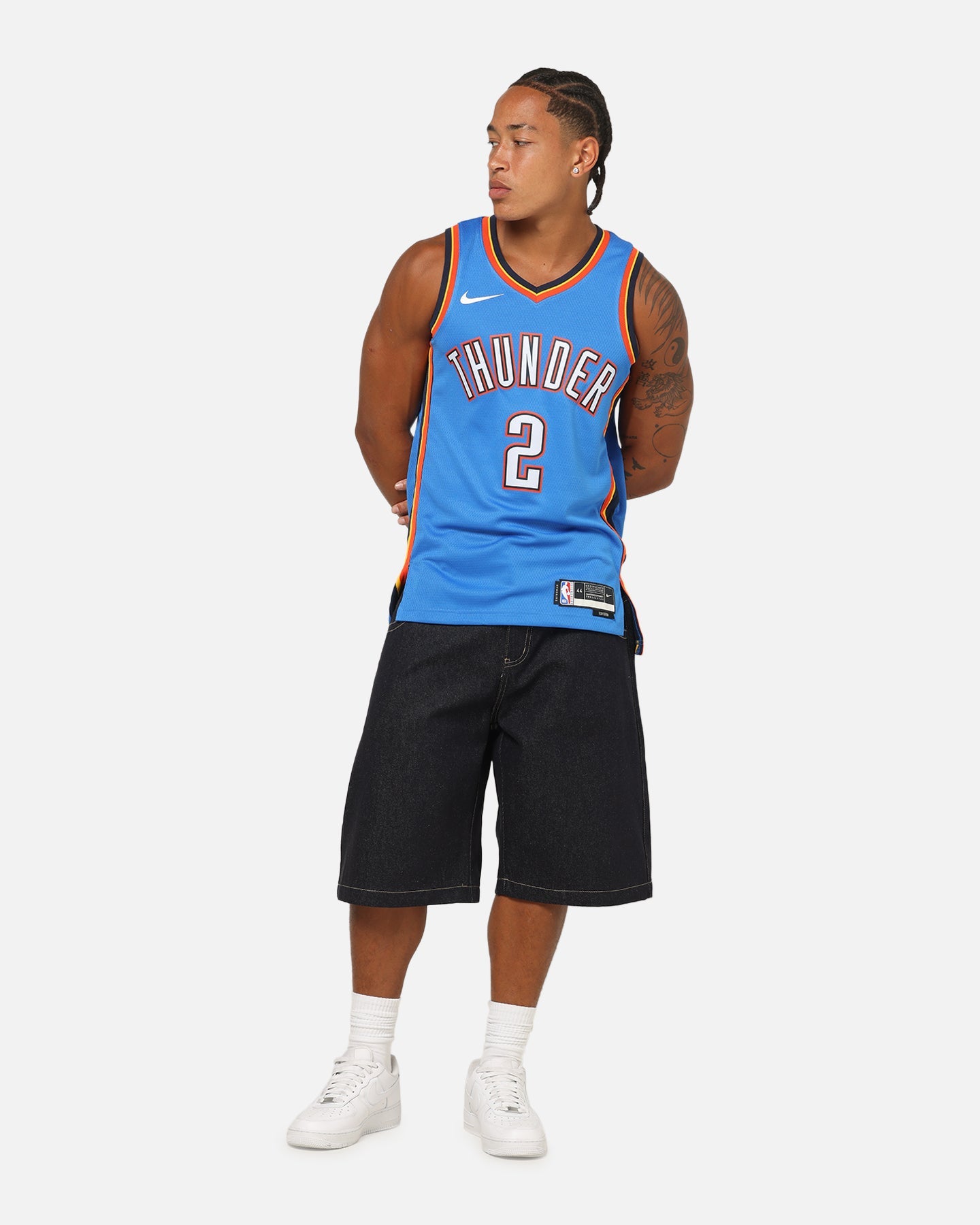 Nike Shai Gilgeous-Alexander Oklahoma City Thunder #2 Icon Edition 2022/23 Nike Dri-Fit NBA Swingman Jersey Signal Blue