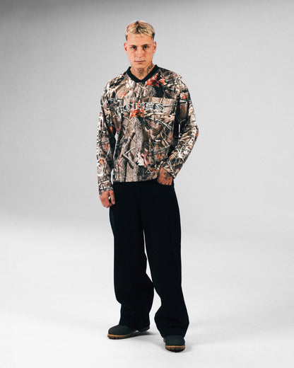Loiter Long Sleeve Training Jersey Real Treet Camo