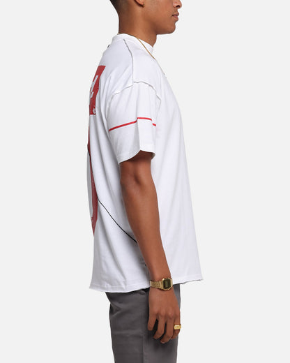 The Anti Order Azero Non Seam Oversized T-Shirt White/Red