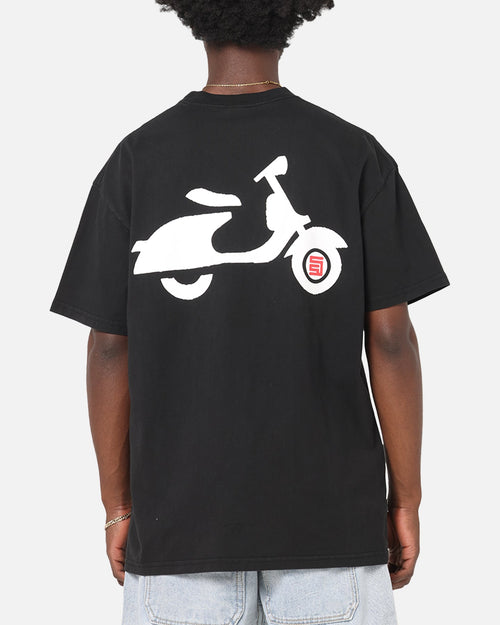 S Double Ultra Glide T-Shirt Washed Black