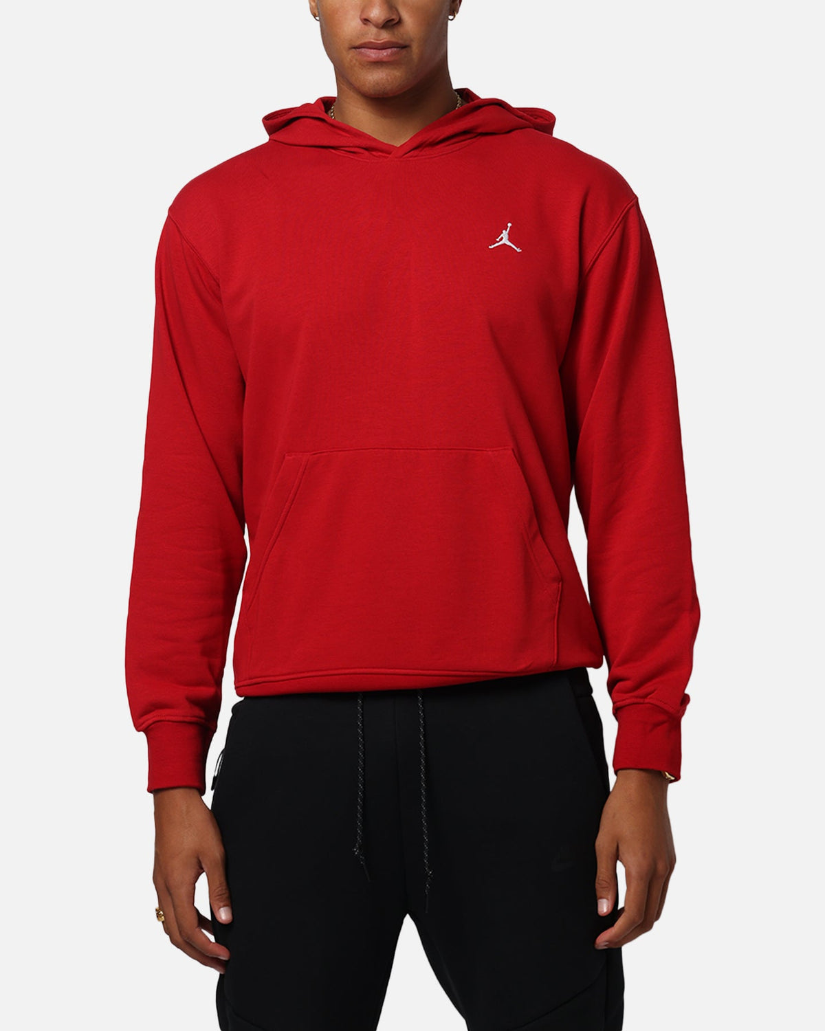 Jordan Brooklyn Fleece Pullover Hoodie Gym Red/White