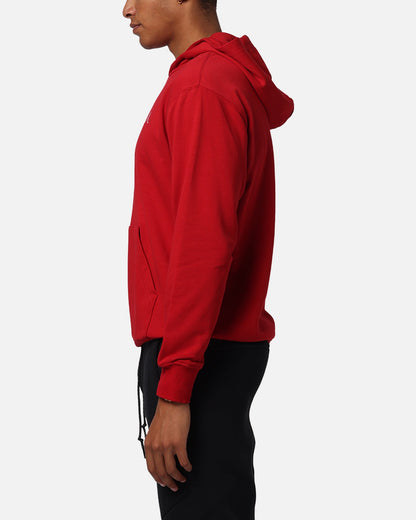 Jordan Brooklyn Fleece Pullover Hoodie Gym Red/White