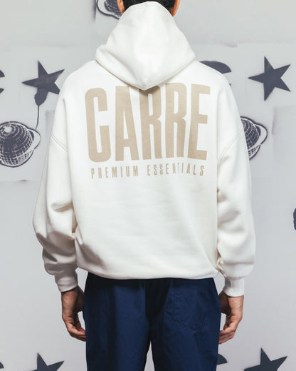Carre Premium Essentials Hoodie Cream