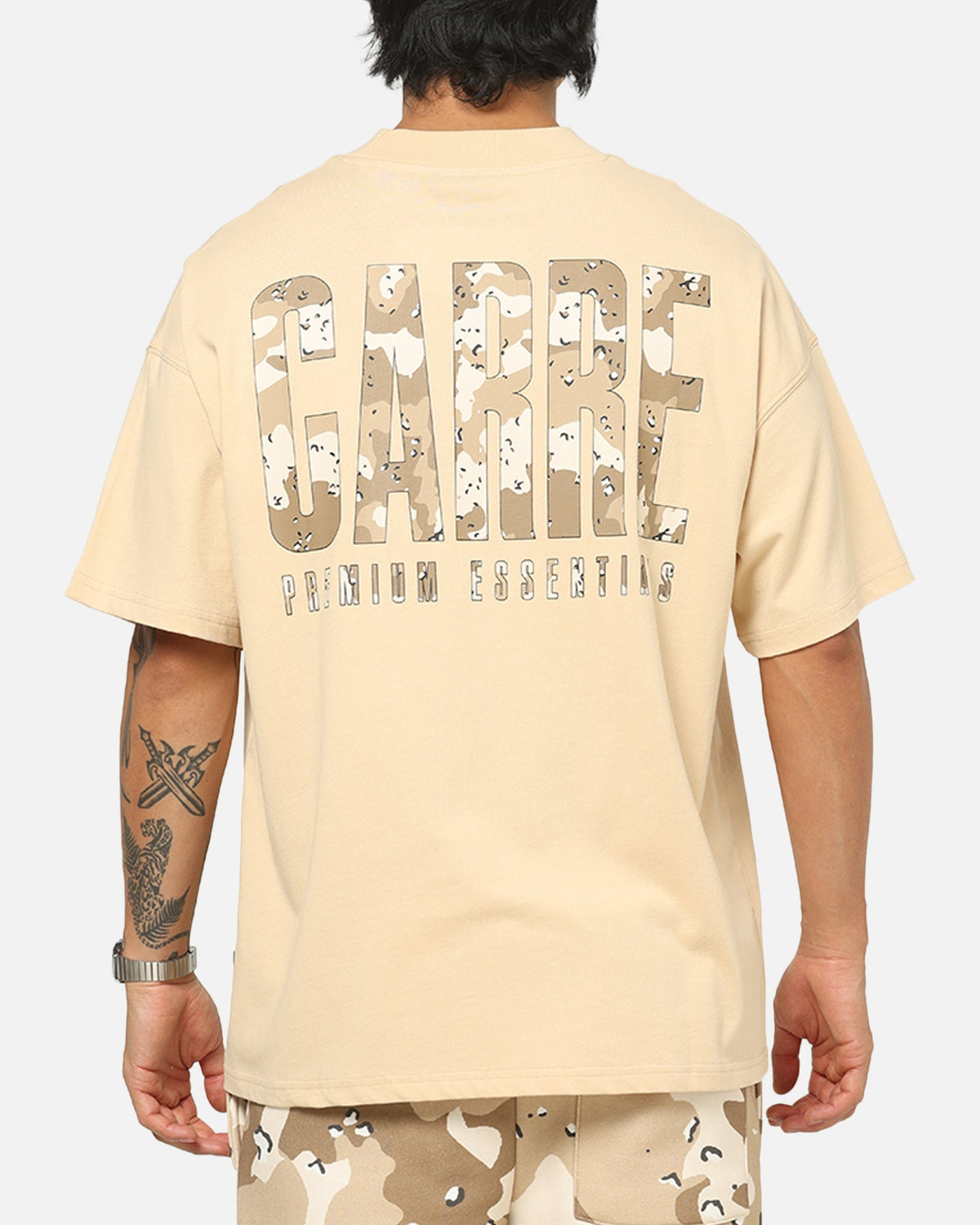 Carre Premium Essentials T-Shirt Stone
