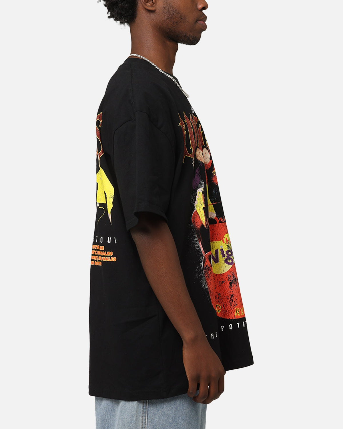 Goat Crew X The Wiggles Hot Potato Tour Heavy T-Shirt Black