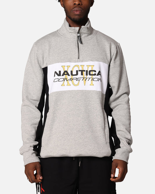 Nautica Mallard 1/4 Zip-Up Top Grey Marle