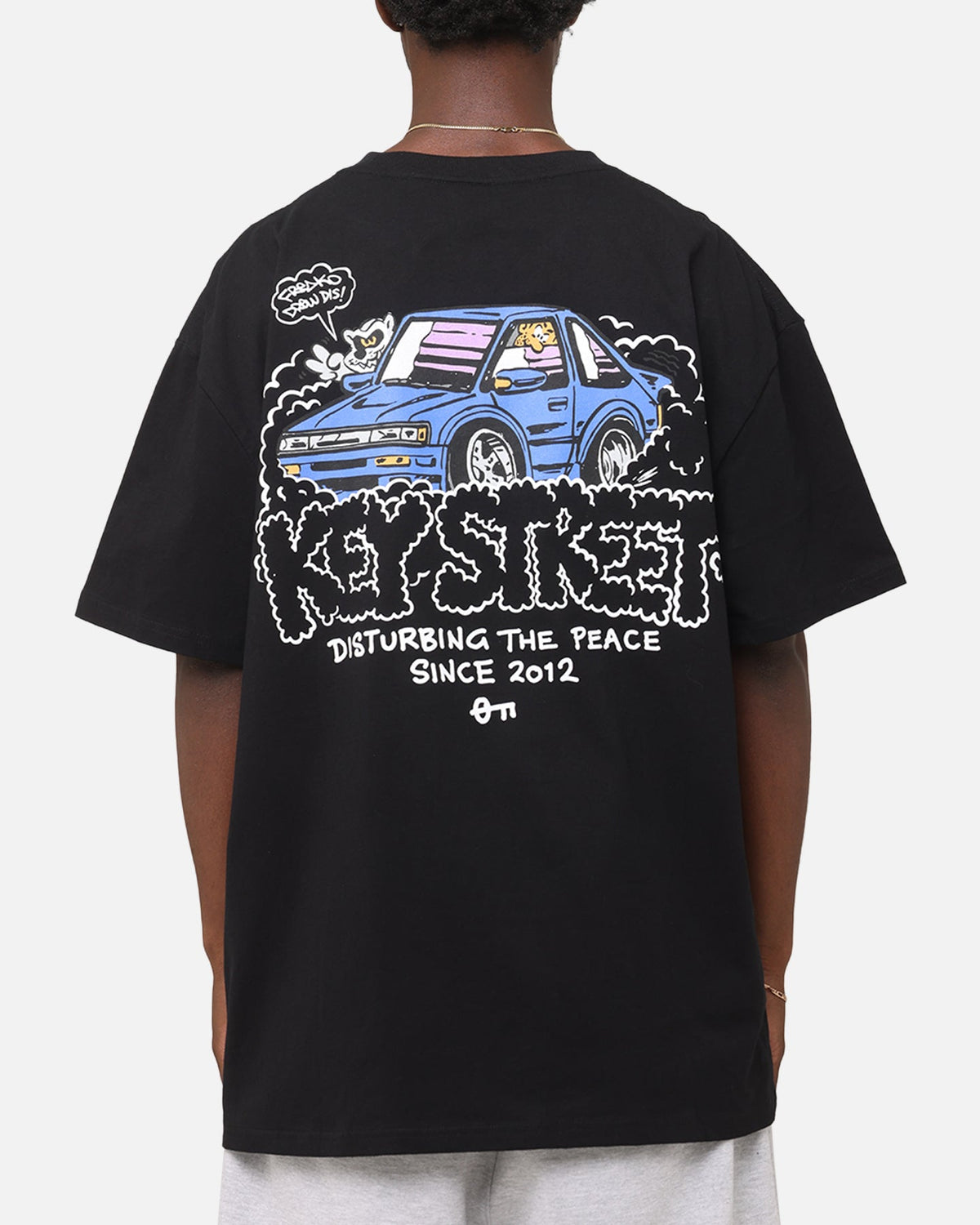 Key Street X FRKO Burner T-Shirt Black