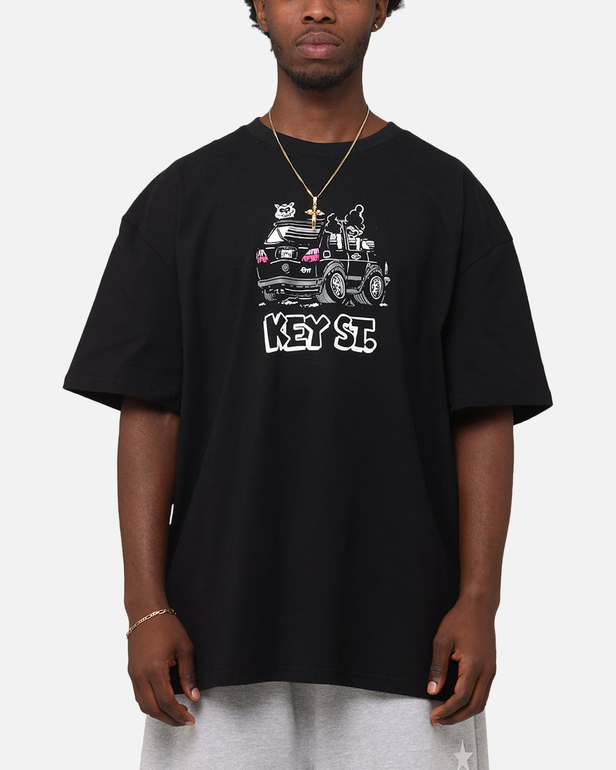 Key Street X FRKO Hot Box T-Shirt Black
