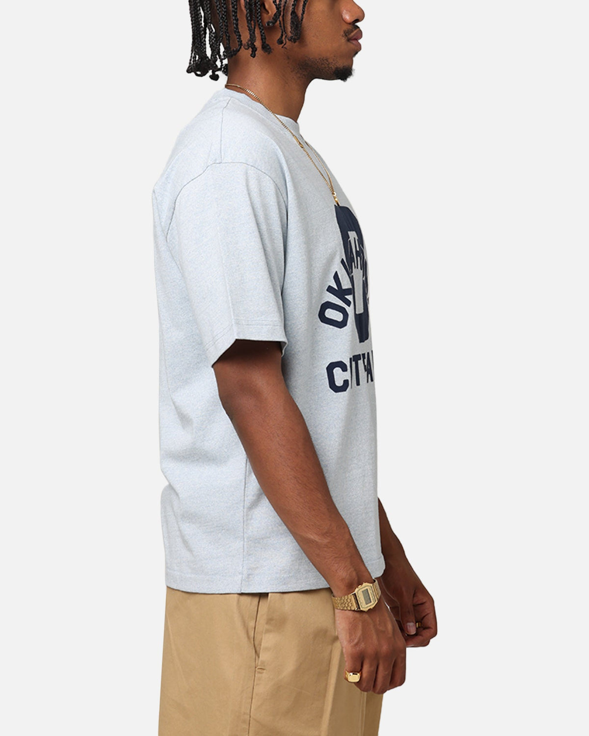 Champion Vintage Mix P.E Class T-Shirt Oxford Grey Heather