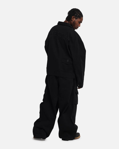 Loiter Combat Utility Jacket Washed Black