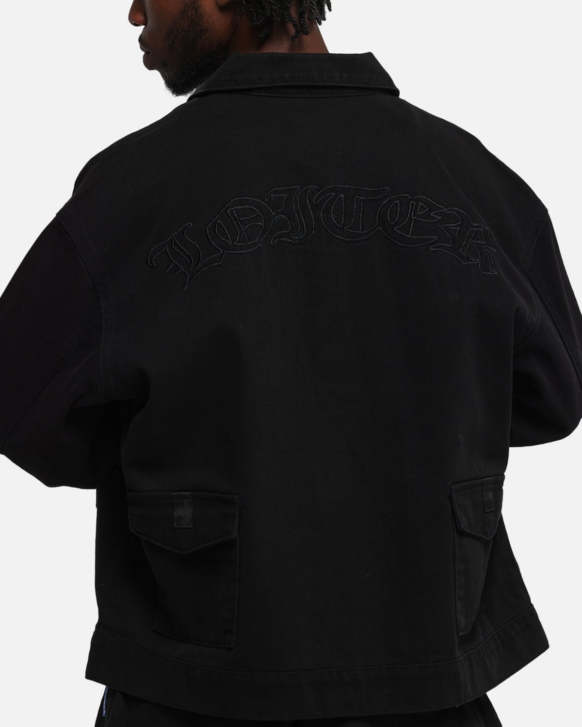 Loiter Combat Utility Jacket Washed Black