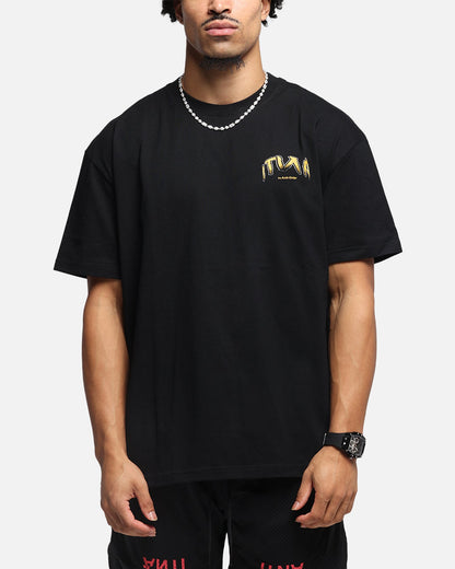 The Anti Order Anti Collegate Boxy T-Shirt Black