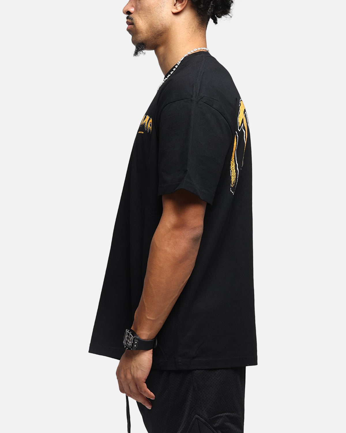 The Anti Order Anti Collegate Boxy T-Shirt Black