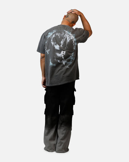 Goat Crew Marvel Villians Rhino Heavy T-Shirt Black Wash