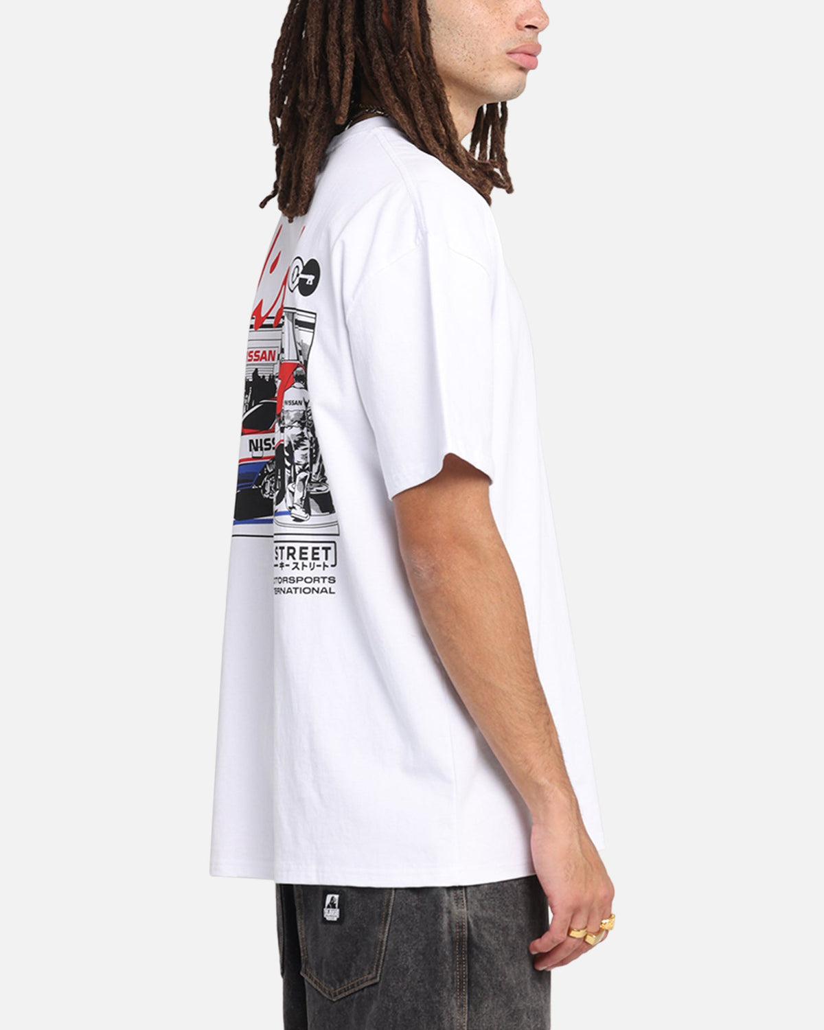 Key Street Bathurst Pits T-Shirt White