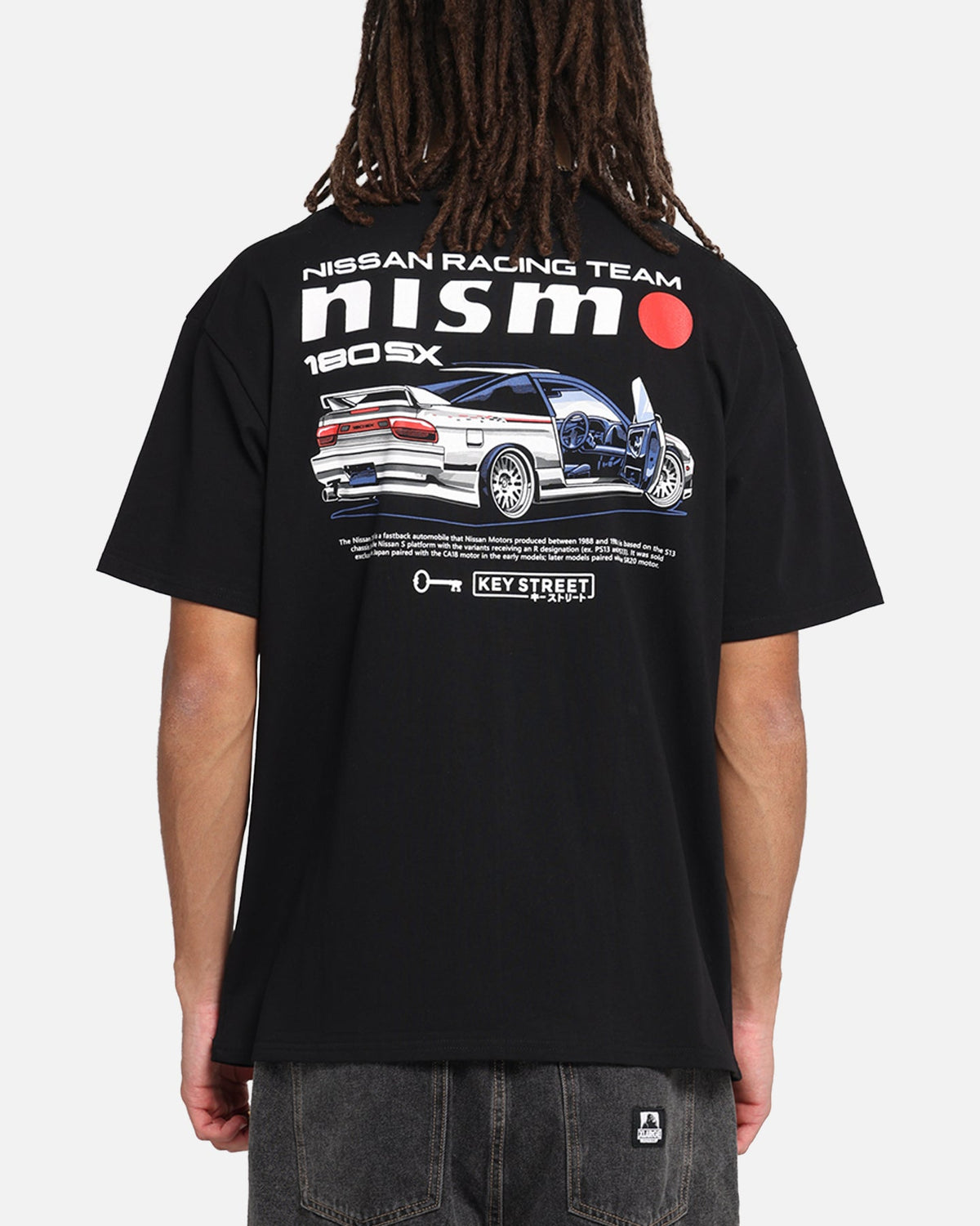 Key Street Nismo 180SX T-Shirt Black