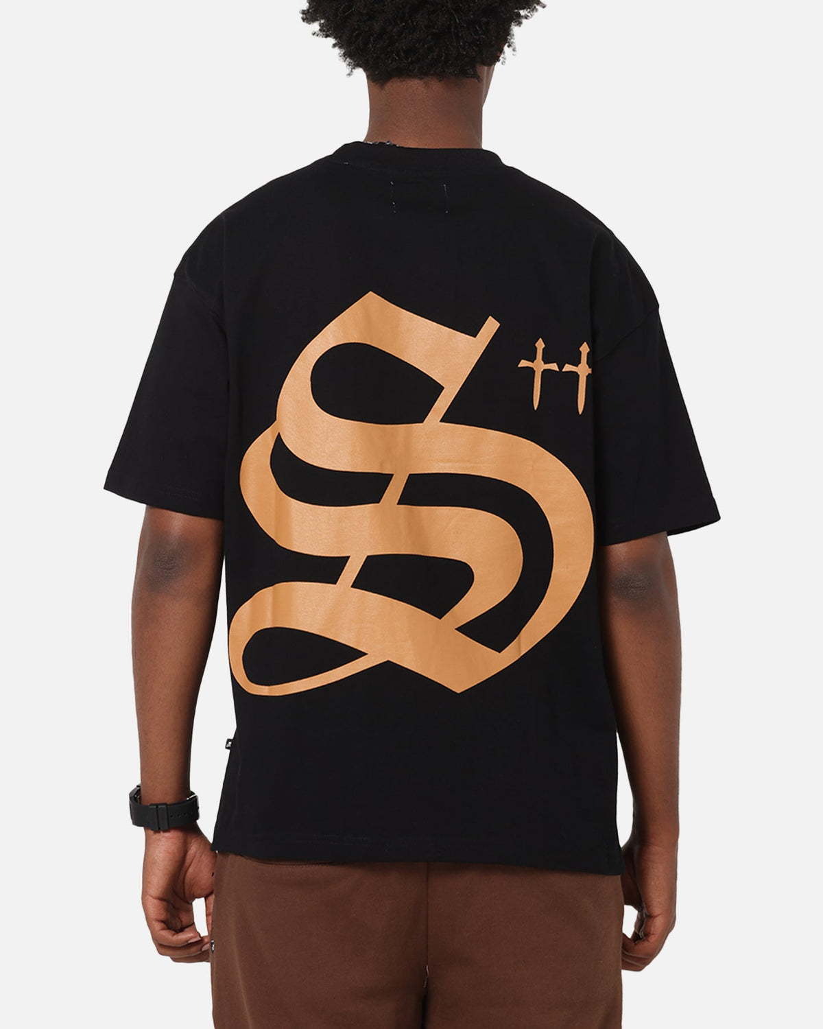 Saint Morta Sacred Script T-Shirt Black