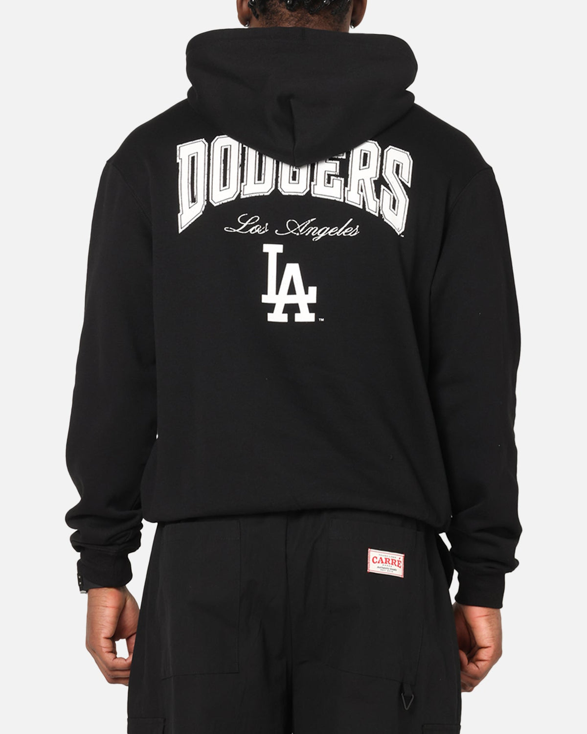 Majestic Athletic Los Angeles Dodgers Champs Serial Mono Hoodie Black