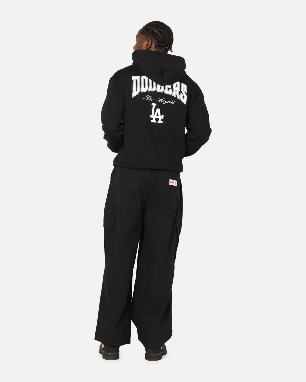 Majestic Athletic Los Angeles Dodgers Champs Serial Mono Hoodie Black