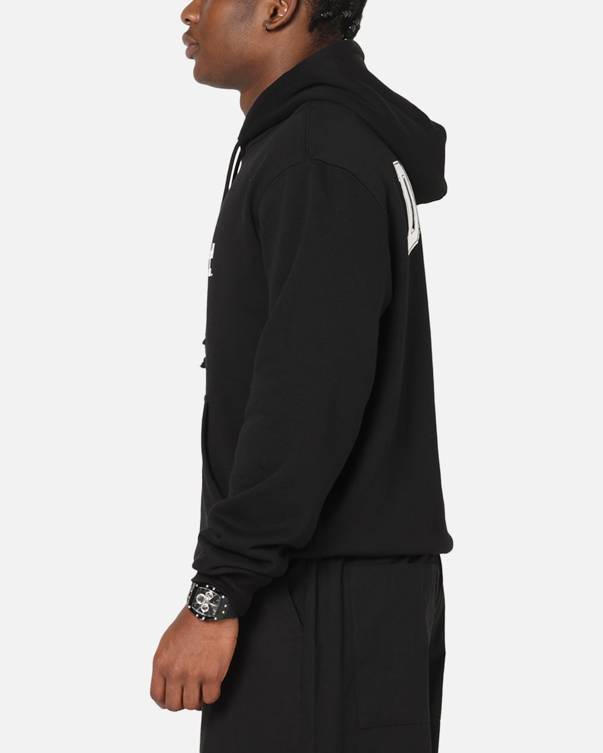 Majestic Athletic Los Angeles Dodgers Champs Serial Mono Hoodie Black
