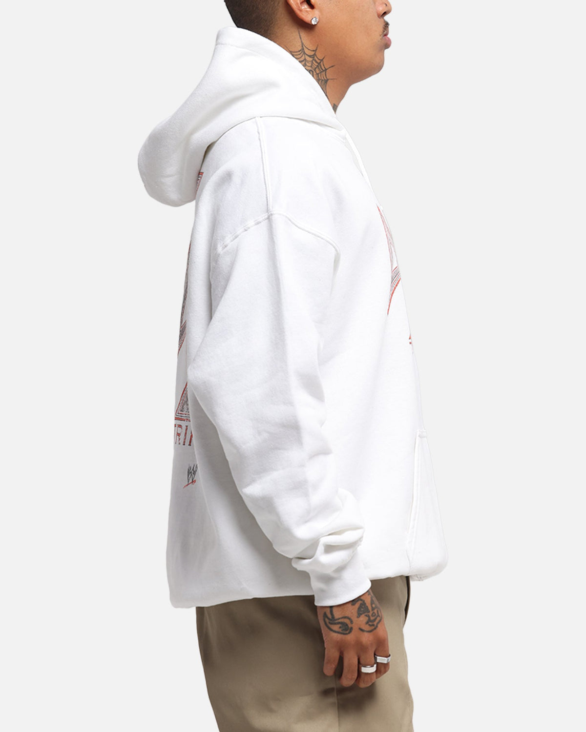 Culture Kings X WWE Triple H Wrestlemania XLI Premium Hoodie White