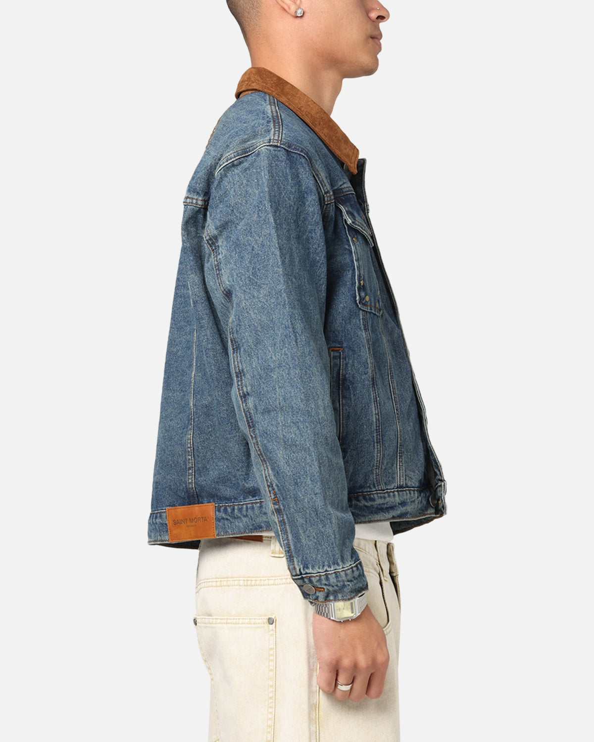 Saint Morta Rodeo Drive Denim Jacket Dirty Blue