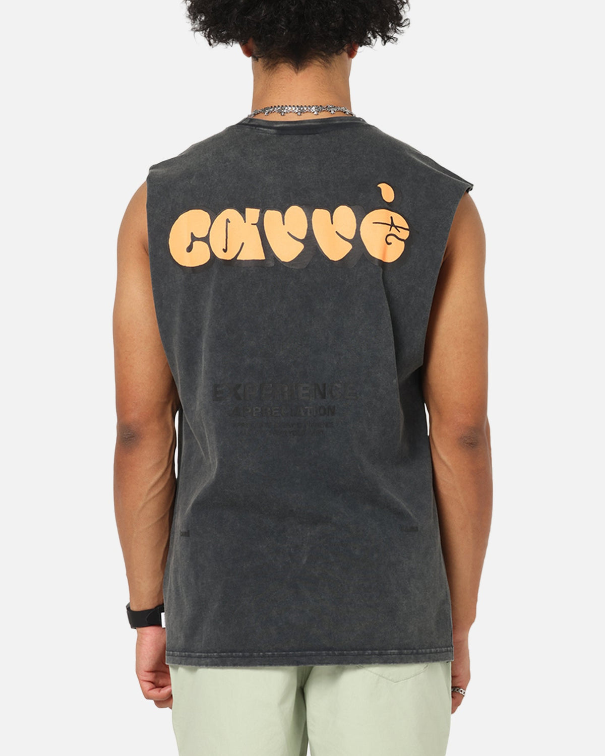 Carre Experience Muscle T-Shirt Washed Black
