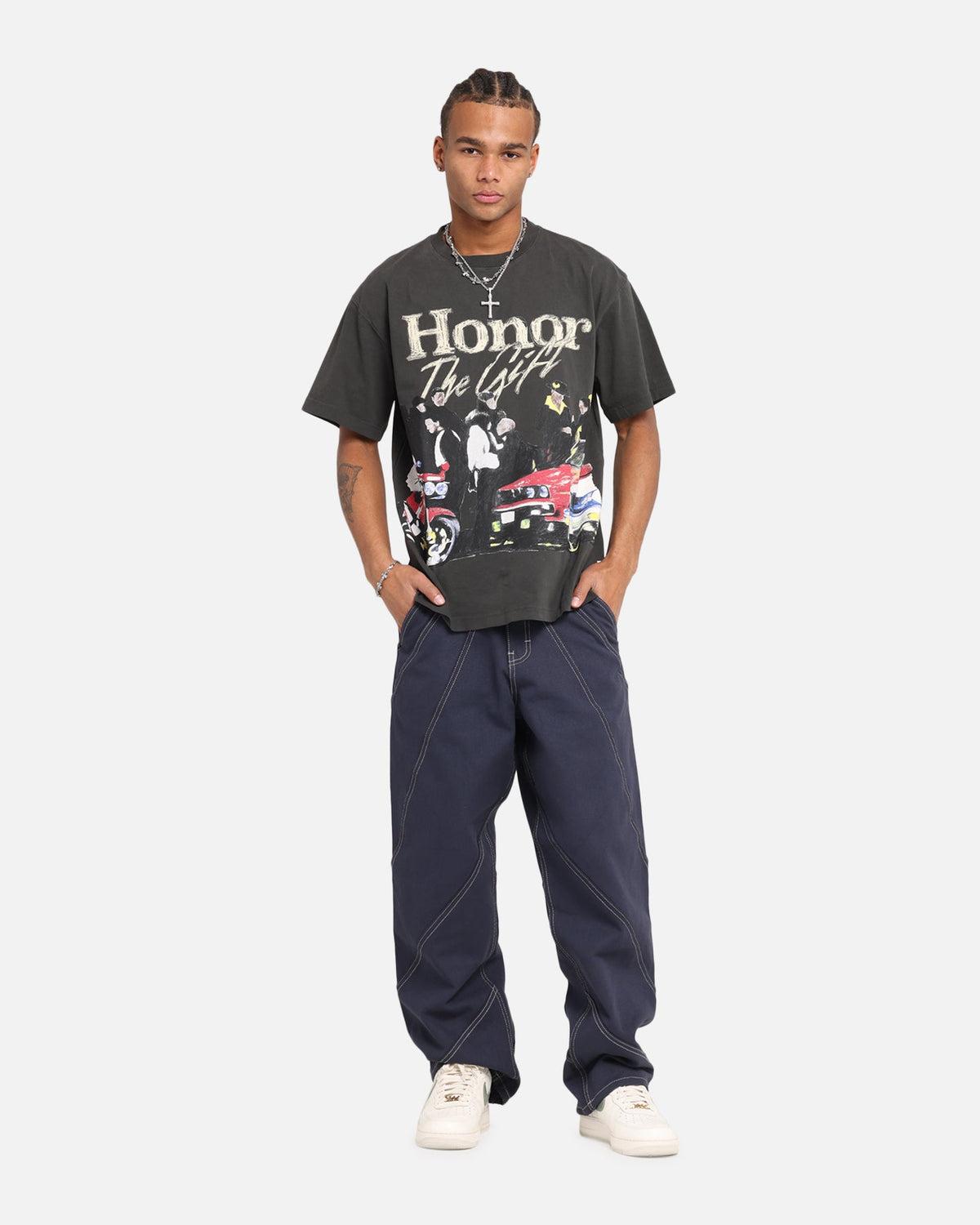 Honor The Gift Shift T-Shirt Black
