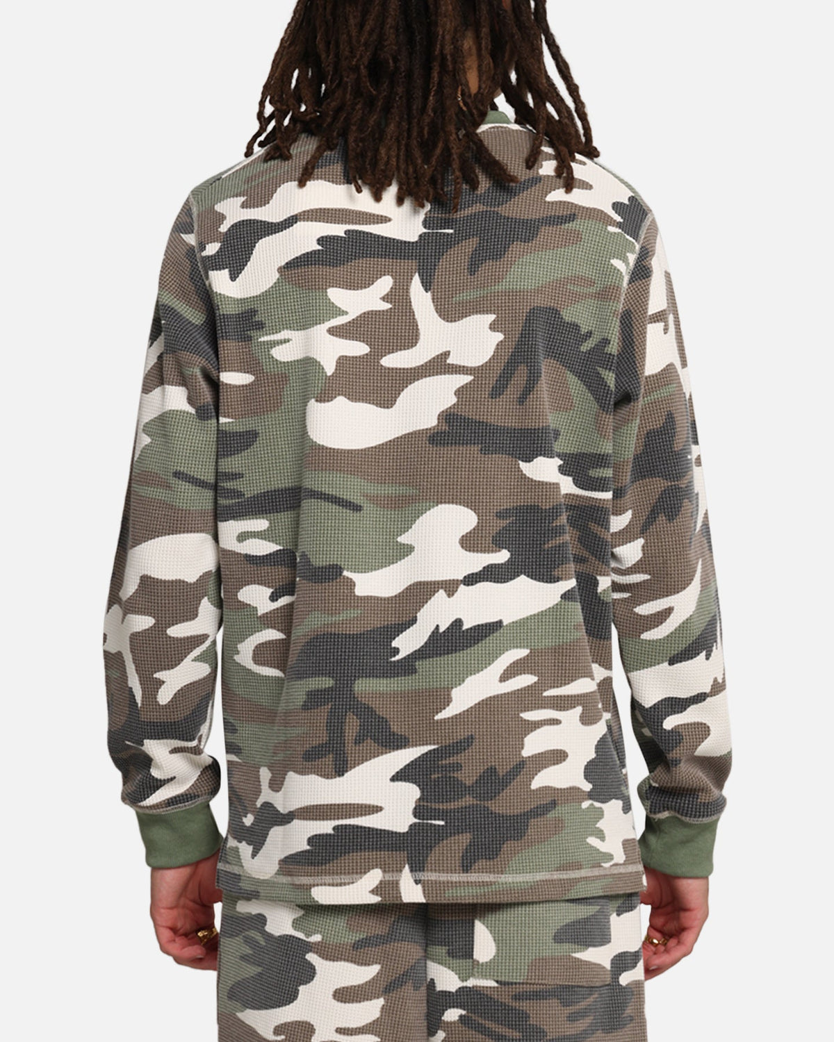 XXIII Printed Thermal Long Sleeve T-Shirt Camo