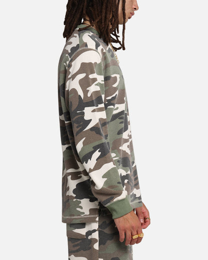 XXIII Printed Thermal Long Sleeve T-Shirt Camo