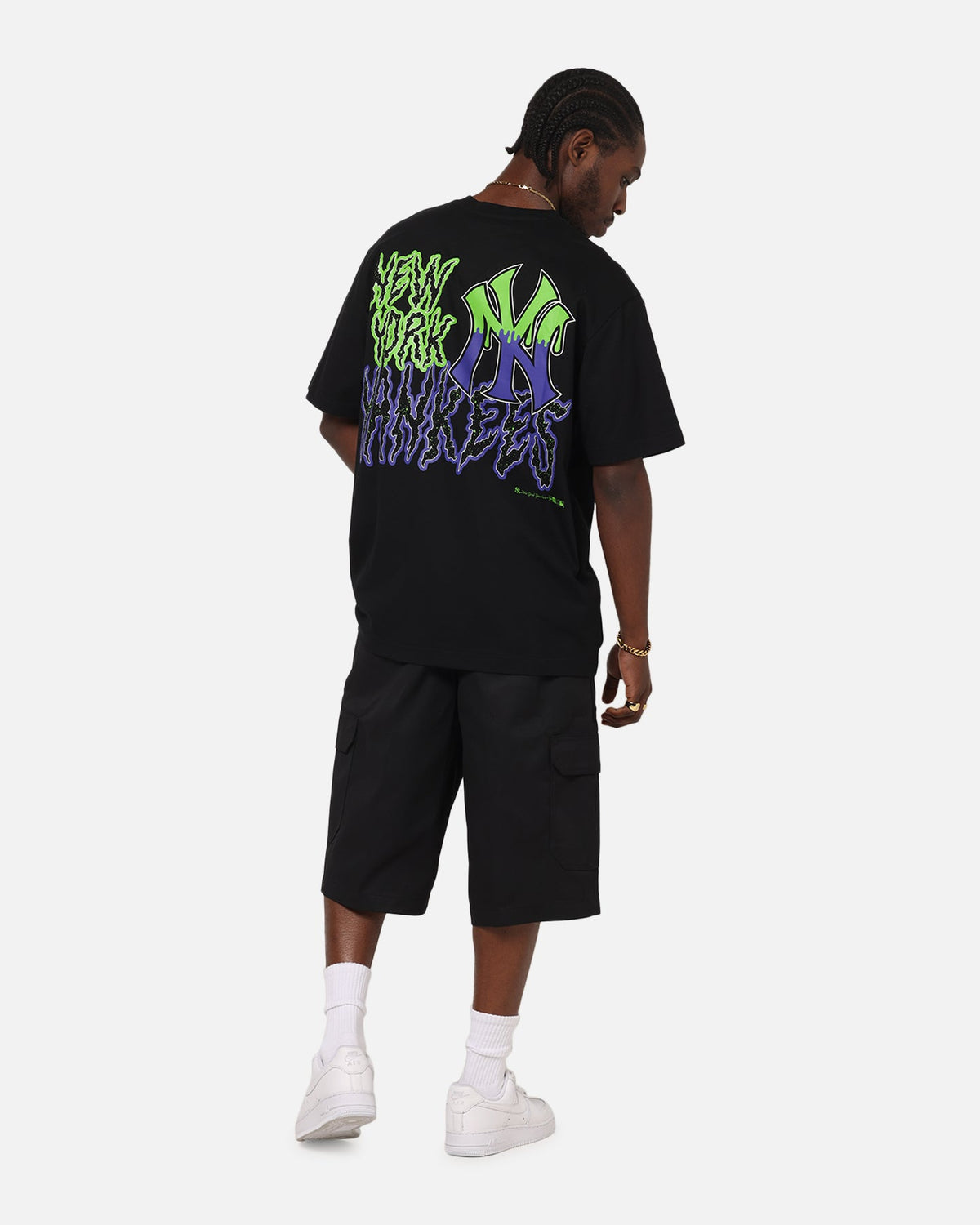 New Era New York Yankees Drip T-Shirt Black