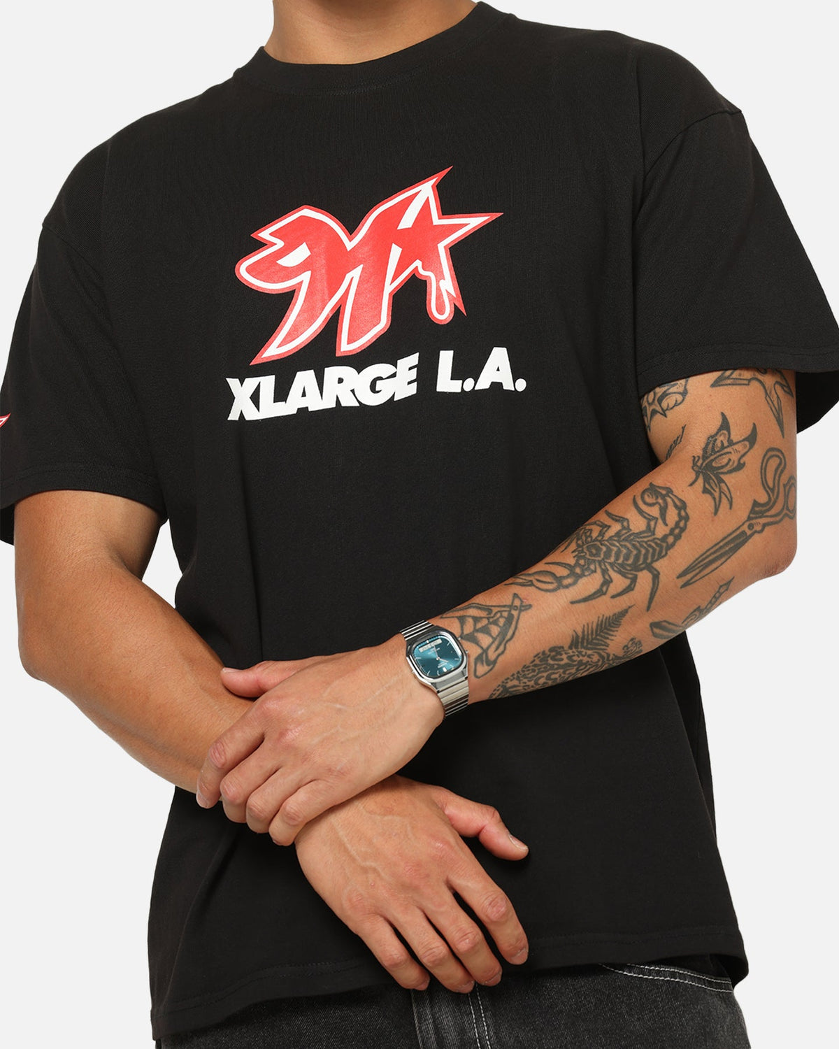 X-Large 91 Star T-Shirt Pigment Black