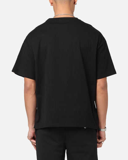 Nautica Letter Logo T-Shirt Black