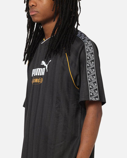 Puma King Relaxed Football Jersey Black