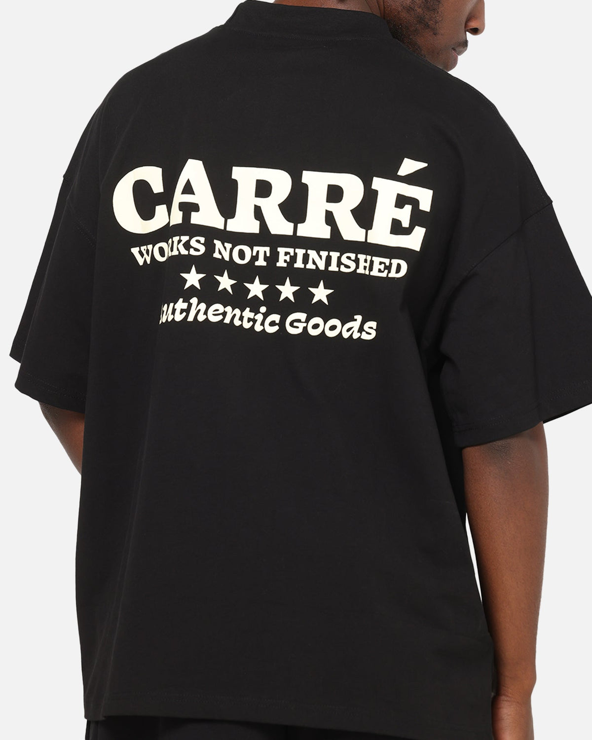 Carre Pocket T-Shirt Black