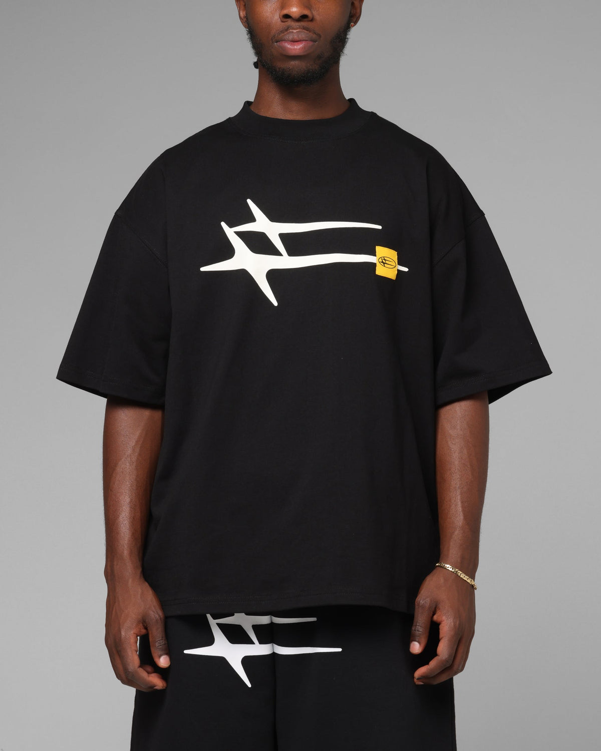Loiter Hybrid Premium T-Shirt Black