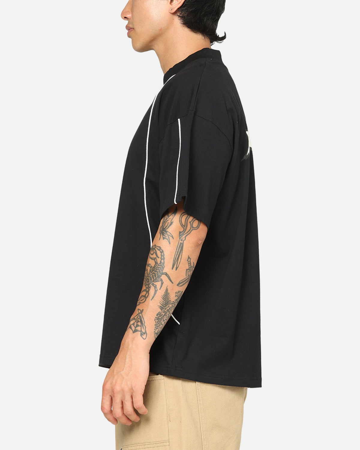 Carre International Star T-Shirt Black