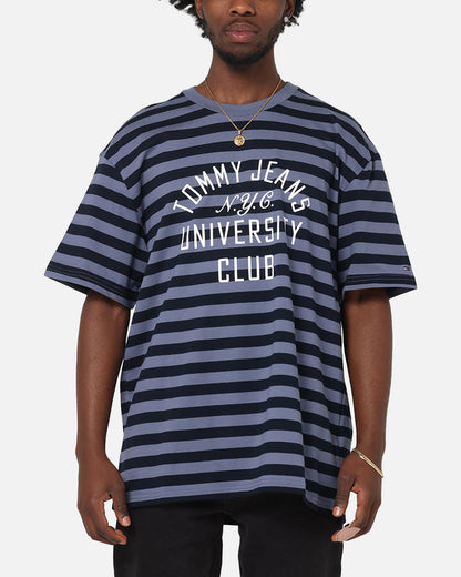 Tommy Jeans Relax Stripe Graphic T-Shirt Dark Night Navy