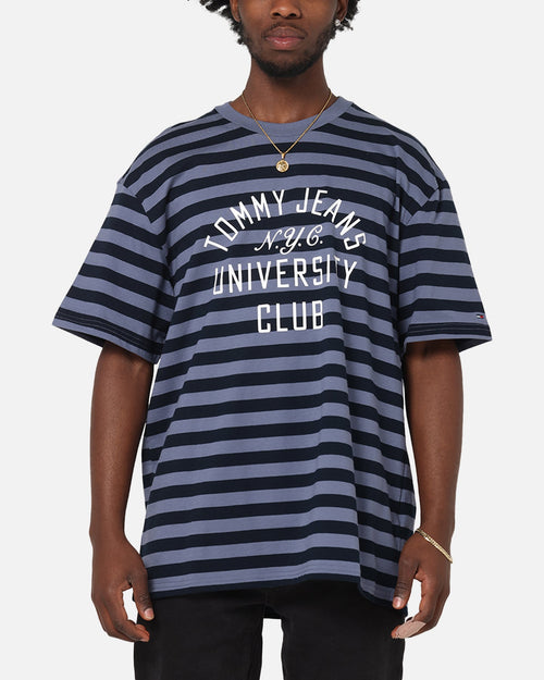 Tommy Jeans Relax Stripe Graphic T-Shirt Dark Night Navy