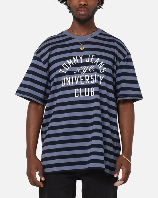 Tommy Jeans Relax Stripe Graphic T-Shirt Dark Night Navy