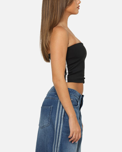 Adidas Women's 3-Stripes Tube Top Black/White