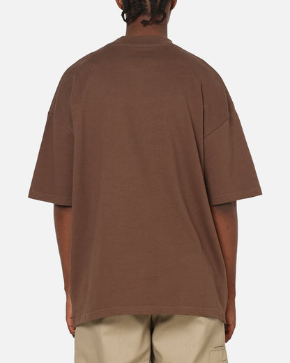 American Thrift Everyday Oversized T-Shirt Brown