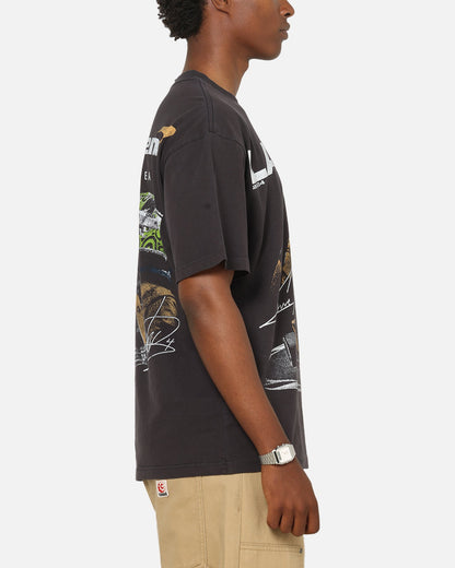 Mitchell & Ness X Mclaren Lando Norris Victory T-Shirt Faded Black