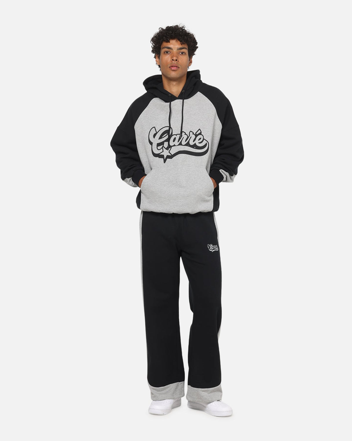 Carre Sport C Hoodie Grey/Black